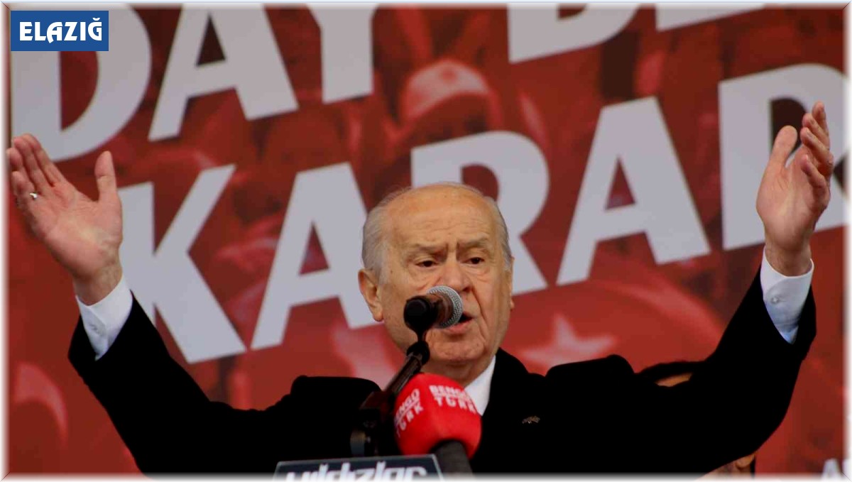 MHP Genel Başkanı Bahçeli, "PKK'ya kol kanat gerip arka çıkan Kılıçdaroğlu'dur"