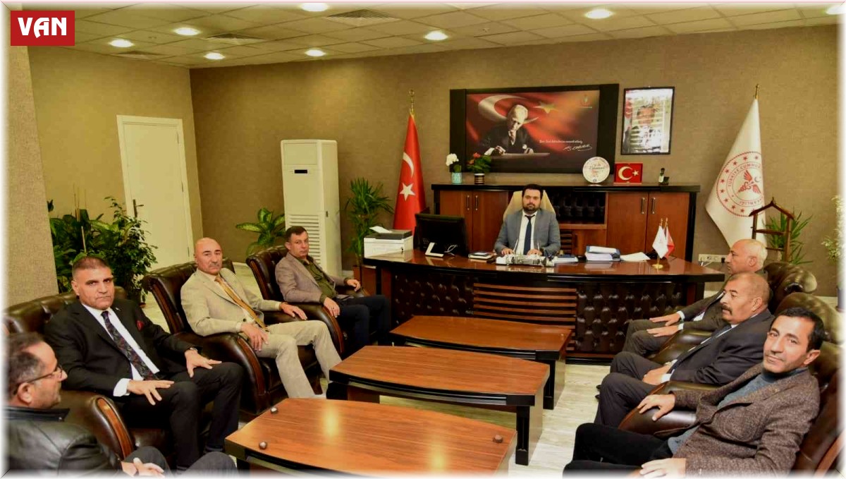 MHP heyetinden Sağlık Müdürü Tosun'a ziyaret