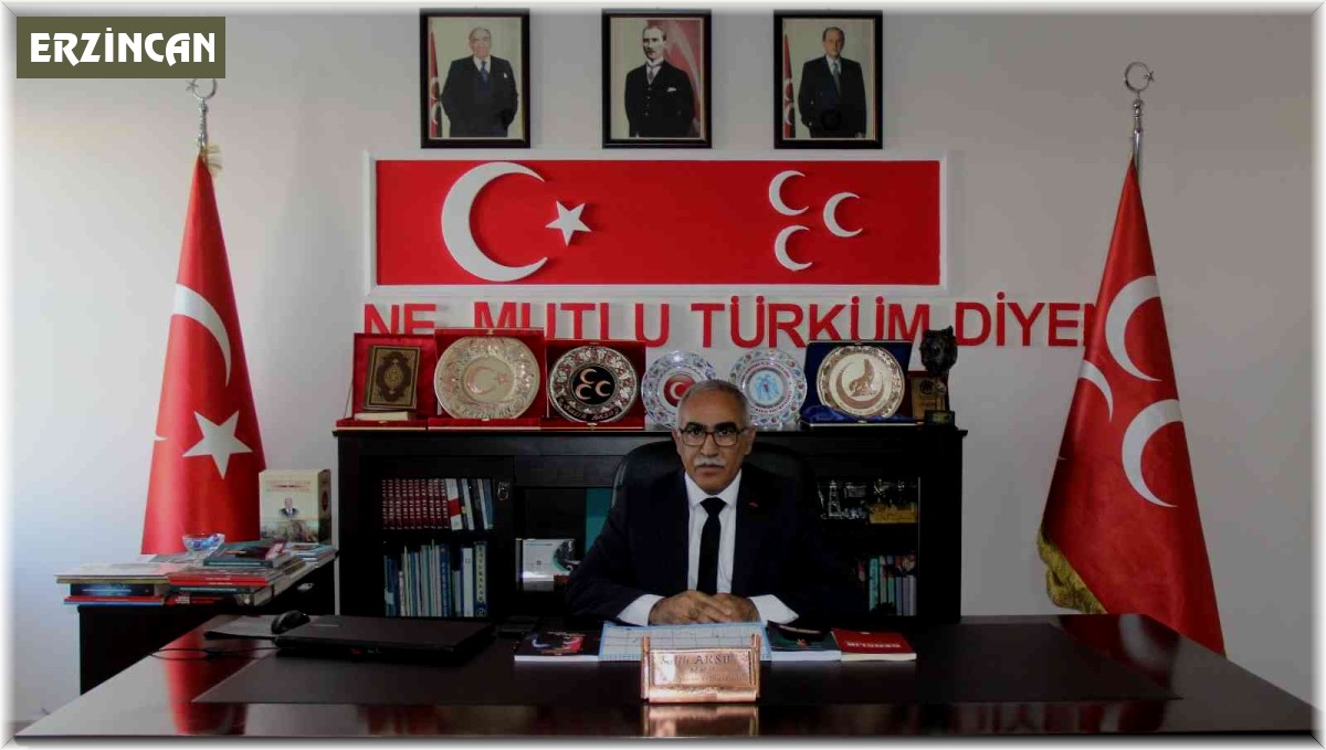 MHP İl Başkanı Aksu: '2023 seçimlerinde Cumhur ittifakının mührünü vuracağız'