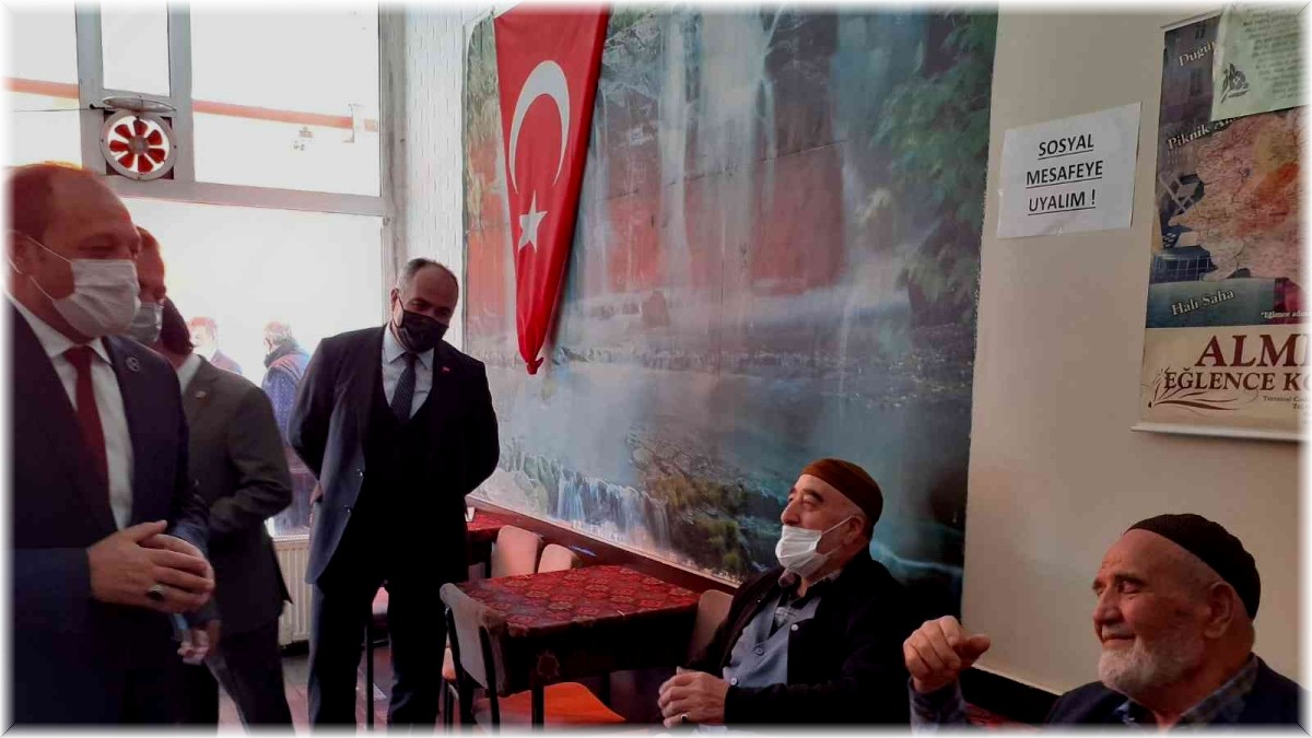 MHP İl Başkanı Karataş'tan esnaf ziyareti