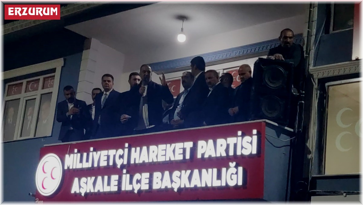 MHP İl Başkanı Yurdagül: 'Aşkale'nin huzurunu ve maneviyatını kimse bozamaz'