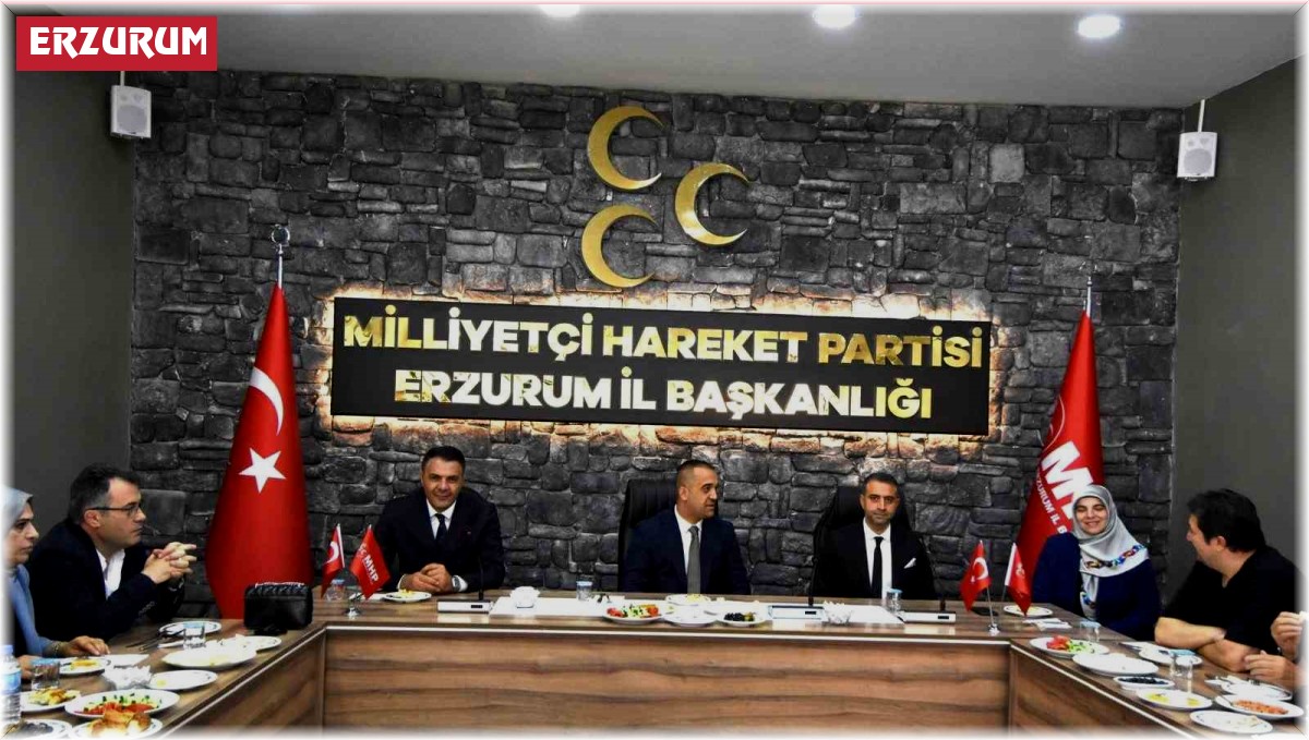 MHP İl Başkanı Yurdagül yeni hizmet binasını tanıttı