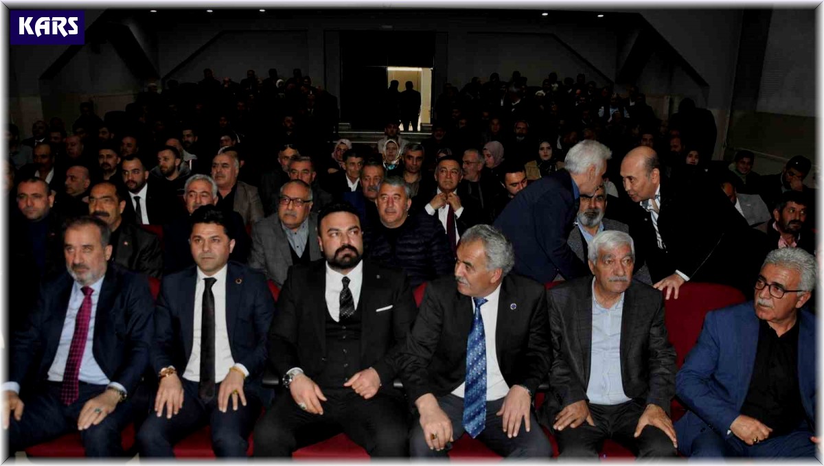 MHP Kars milletvekili adayları tanıtım toplantısı yapıldı