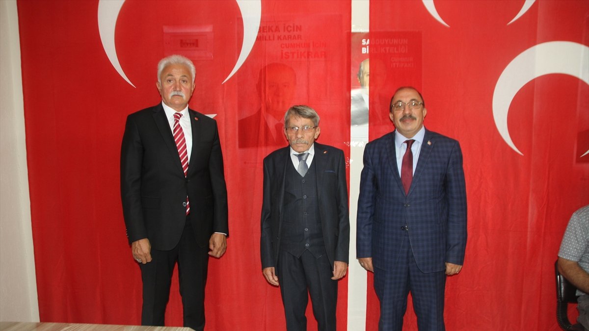 MHP Malazgirt İlçe Başkanı Haluk Zeki Öğreten güven tazeledi