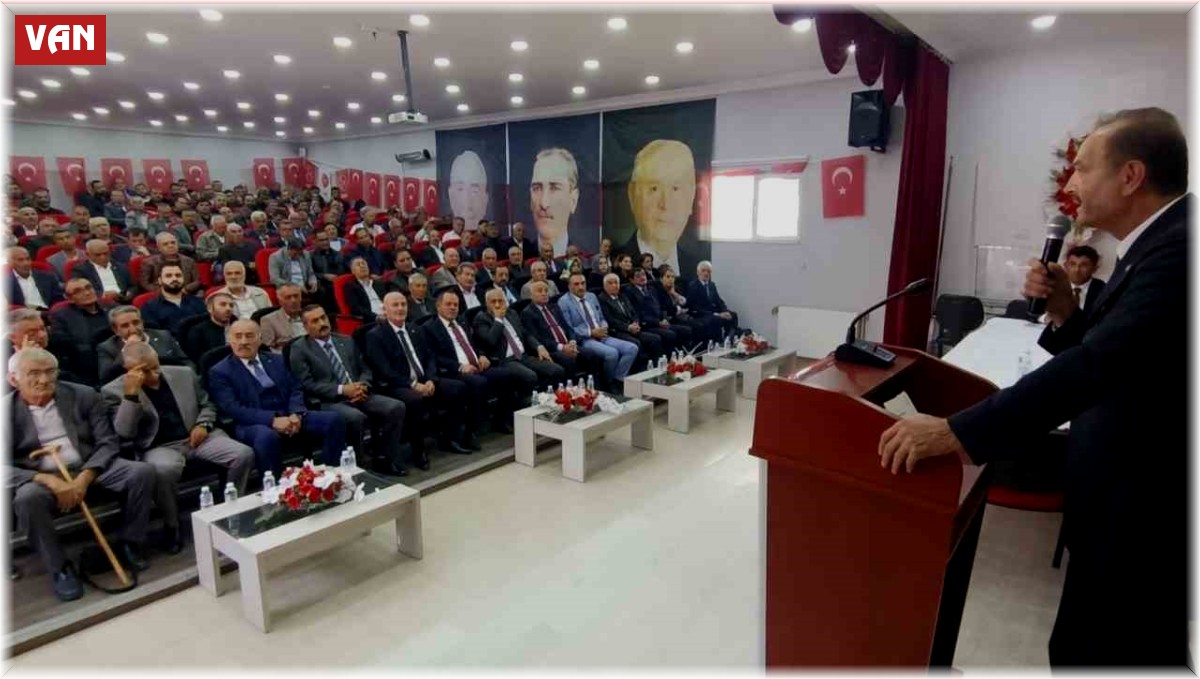 MHP Van İl Başkanı Güngöralp güven tazeledi