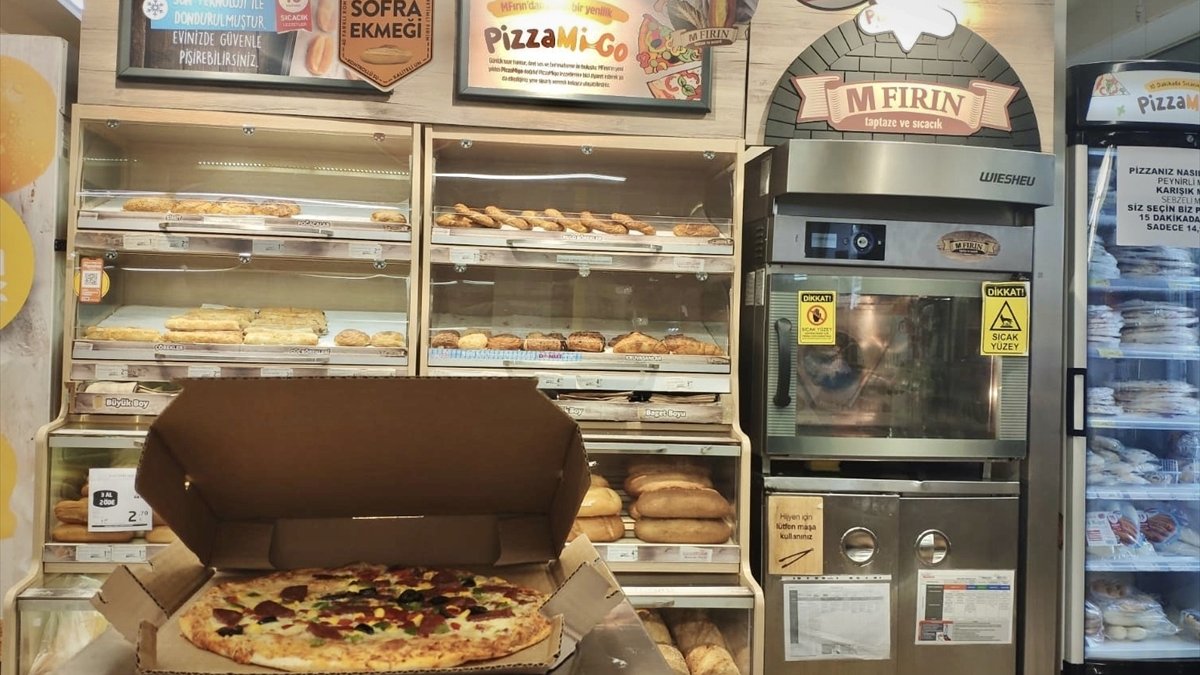 Migros'tan Türkiye'nin dört bir yanına pizza servisi