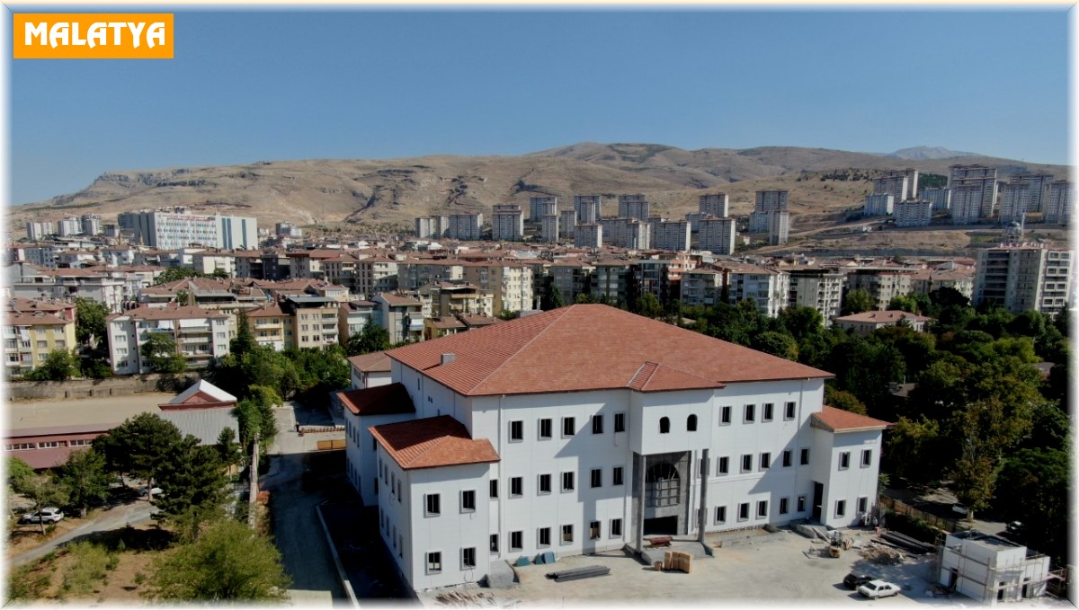 Millet Kütüphanesi bitme aşamasında