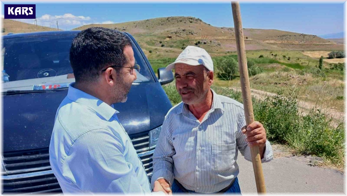 Milletvekili Adem Çalkın, "Kars TMO'da rekor alım yapıldı"