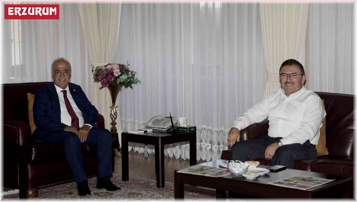 Milletvekili Altınok, yeni dönemde Rektör Çomaklı'ya başarılar diledi