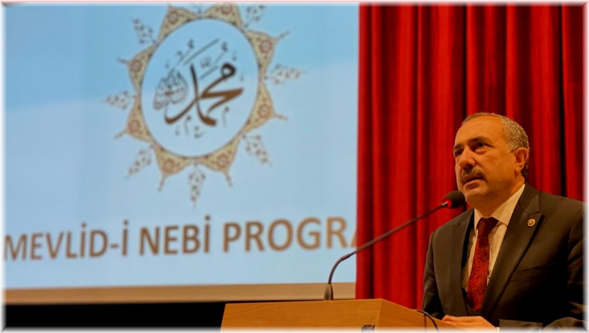 Milletvekili Arvas, Erciş ilçesinde düzenlenen Mevlid-i Nebi programına katıldı