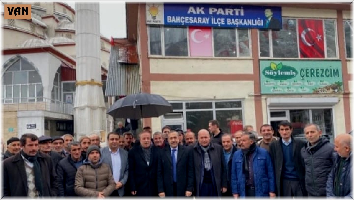 Milletvekili Arvas'tan Bahçesaray'a ziyaret