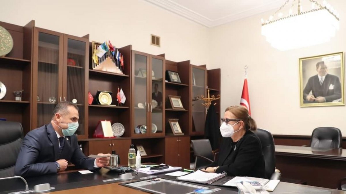 Milletvekili Çakır'dan Ticaret Bakanı Pekcan'a ziyaret