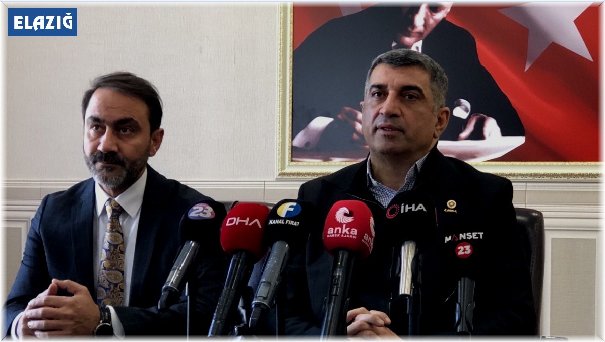 Milletvekili Erol: "Cumhurbaşkanı'na teşekkür ederim, Elazığ'ın buna ihtiyacı vardı"