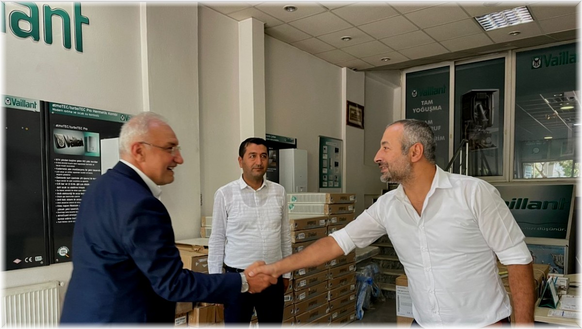 Milletvekili Kahtalı'dan esnaf ziyareti