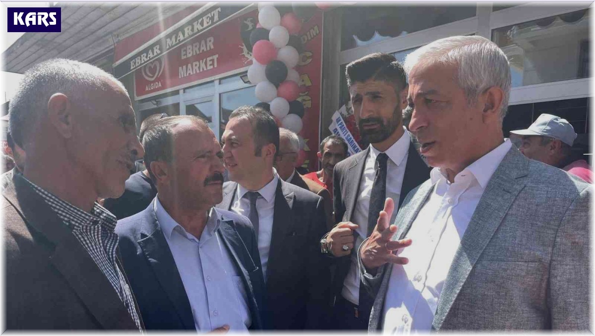 Milletvekili Kılıç, Sarıkamış'ta esnafla buluştu