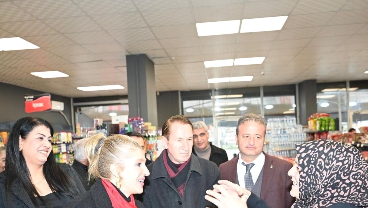 Milletvekili Ölmeztoprak'tan 'KOP Boykot Market'e ziyaret