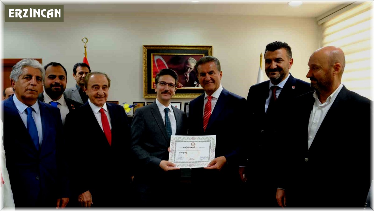 Milletvekili Sarıgül mazbatasını aldı