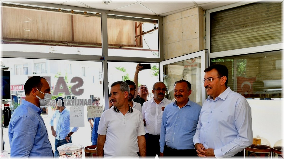 Milletvekili Tüfenkci ile Başkan Çınar, esnaflarla buluştu