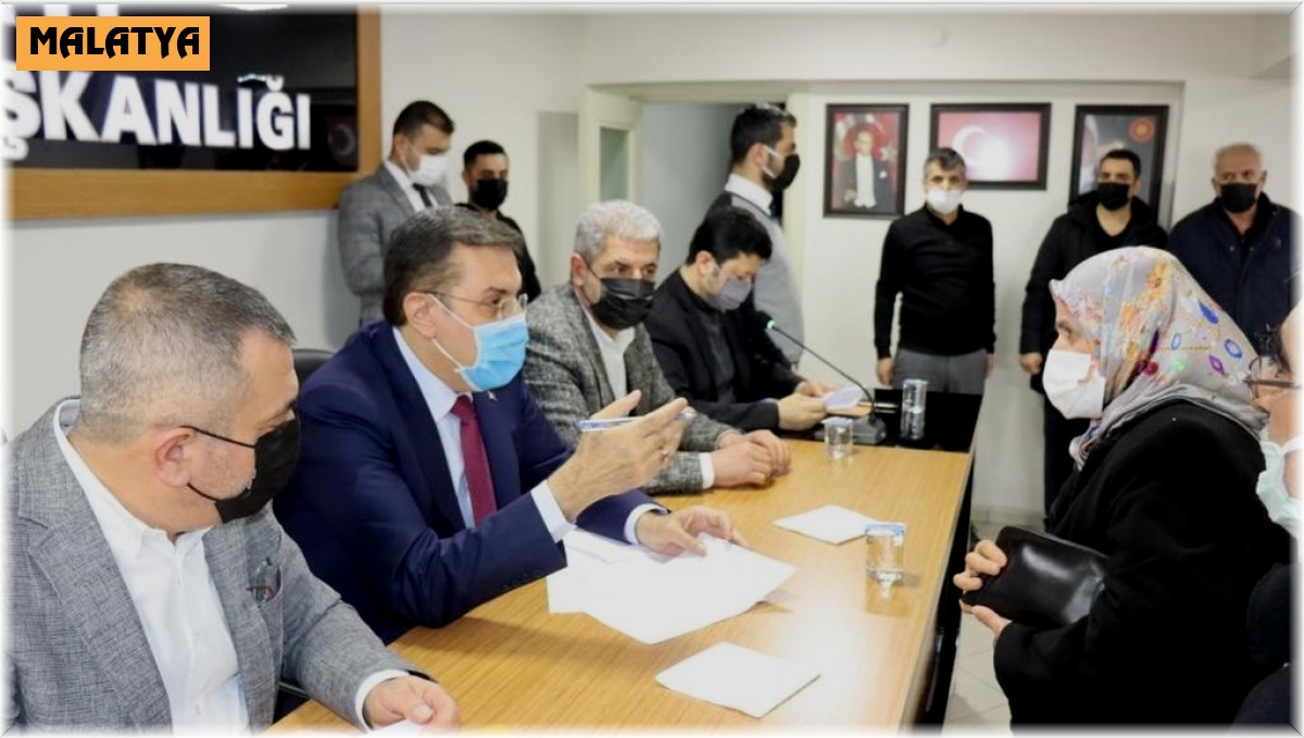 Milletvekili Tüfenkci vatandaşları dinledi