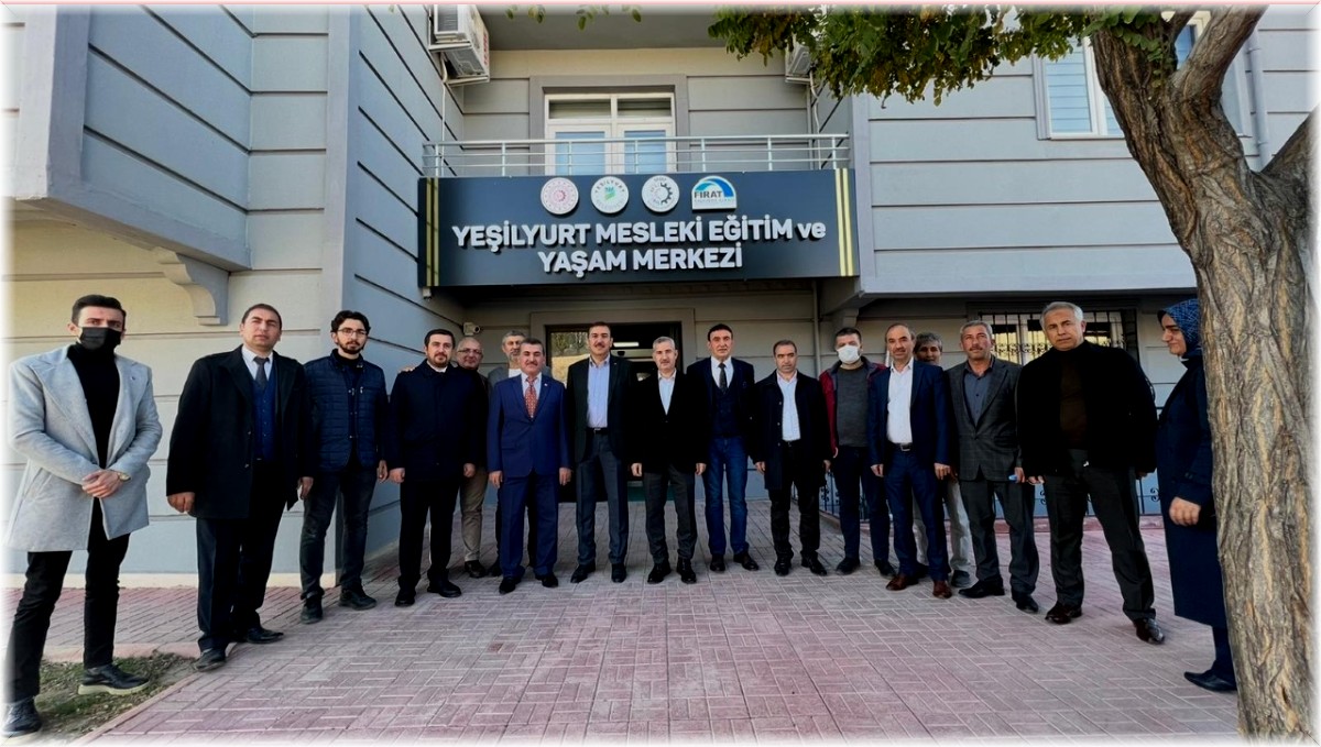 Milletvekili Tüfenkci, Yeşilyurt Mesleki Eğitim ve Yaşam merkezini inceledi
