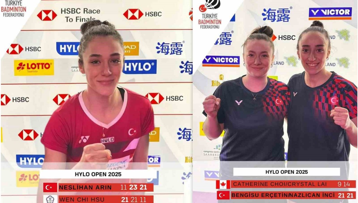 Milli badmintoncular çeyrek finale yükseldi