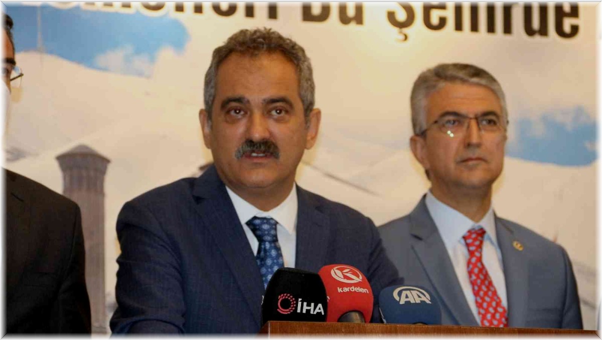 Milli Eğitim Bakanı Mahmut Özer: "Okul öncesi eğitime büyük önem veriyoruz"