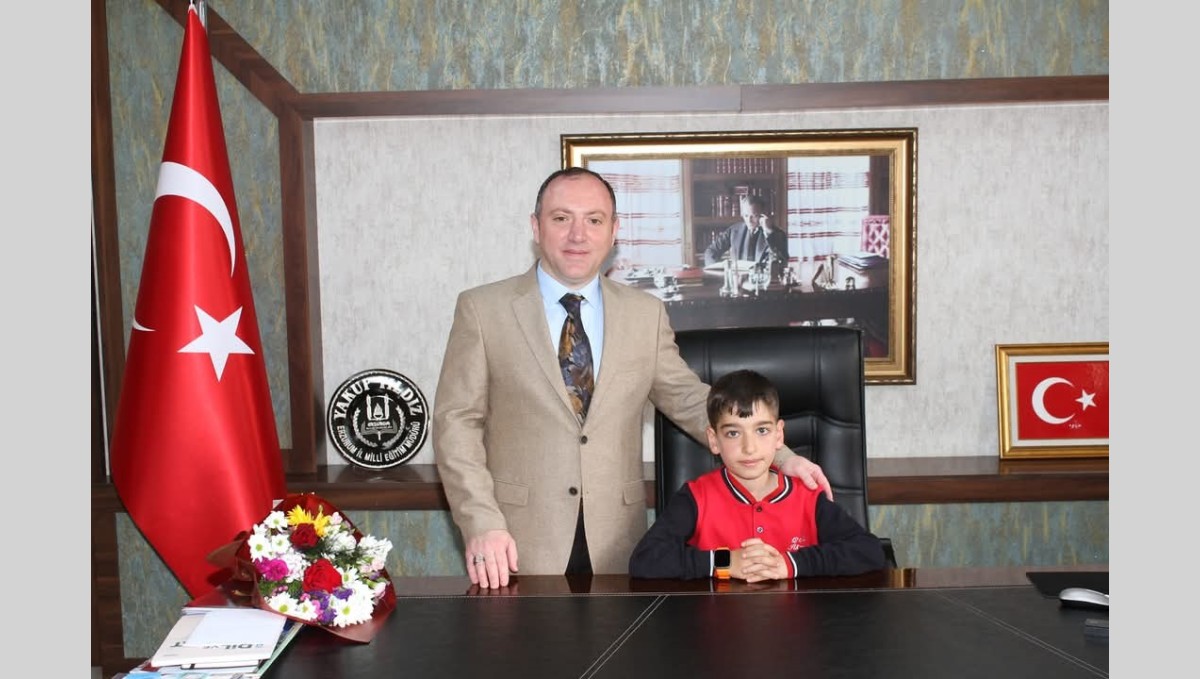 Millî Eğitim Müdürü Yakup Yıldız'ın 23 Nisan Ulusal Egemenlik ve Çocuk bayramı mesajı