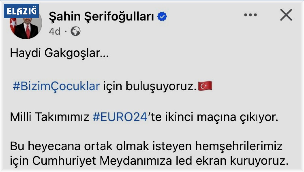 Milli heyecan dev ekranda