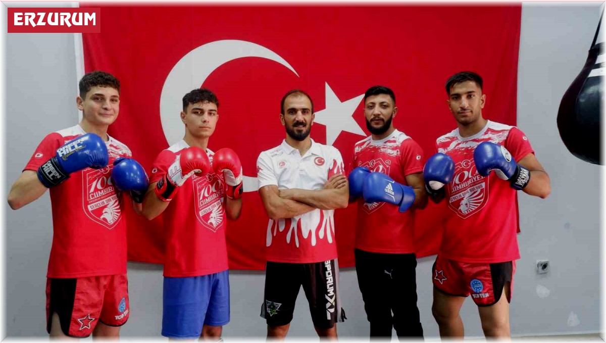 Milli kick boks sporcularının hedefi olimpiyatlar