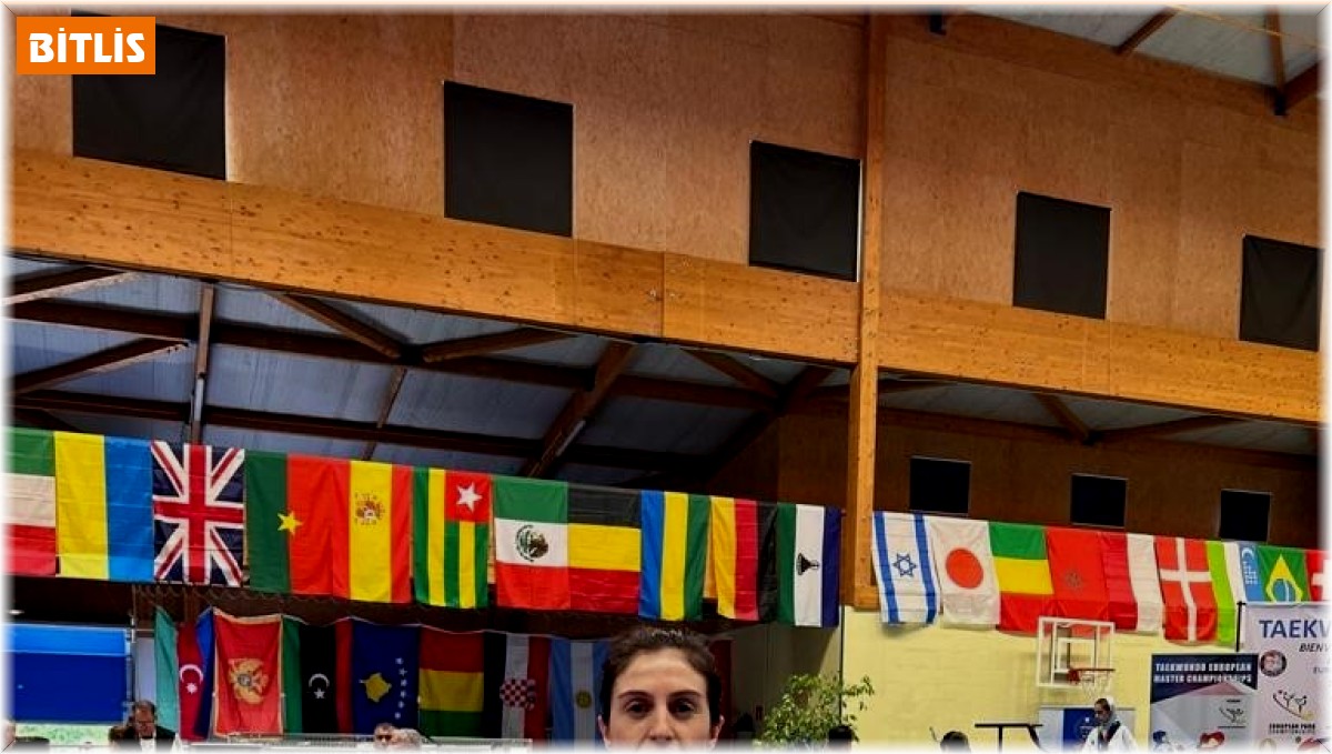 Milli para tekvandocu Nurcihan Ekinci, Avrupa ikincisi oldu