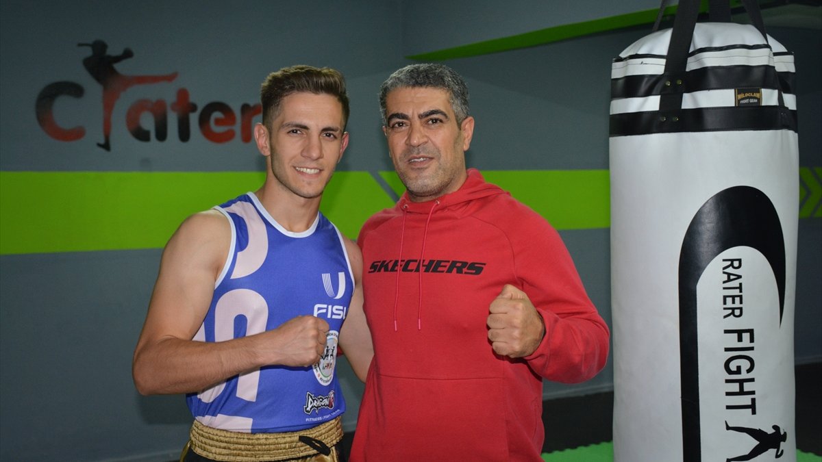 Milli sporcu Muhammed Karayılan, 2023 Muaythai Avrupa Şampiyonası'na hazırlanıyor