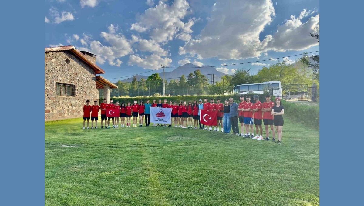 Milli takım kamp için Erzincan'ın Konakbaşı köyünü tercih etti