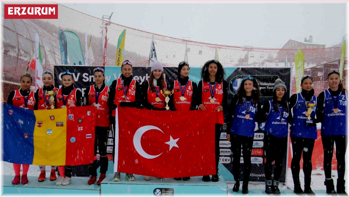Millilerimizden Kar Voleybolunda 3 Madalya