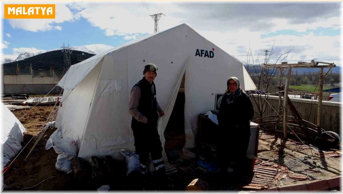 Milyonluk villadan AFAD çadırına