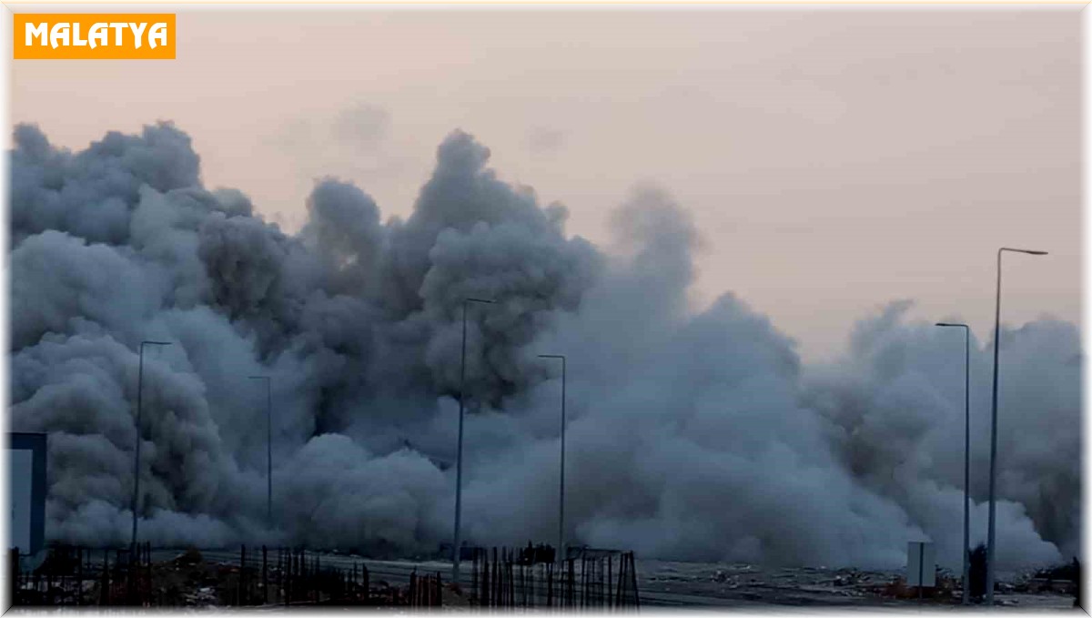 Milyonluk yeni daireler patlayıcı ile yıkılıyor