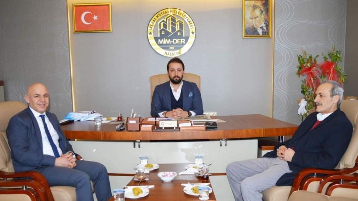 MİM-DER Başkanı Bülbüloğlu'na hayırlı olsun ziyareti