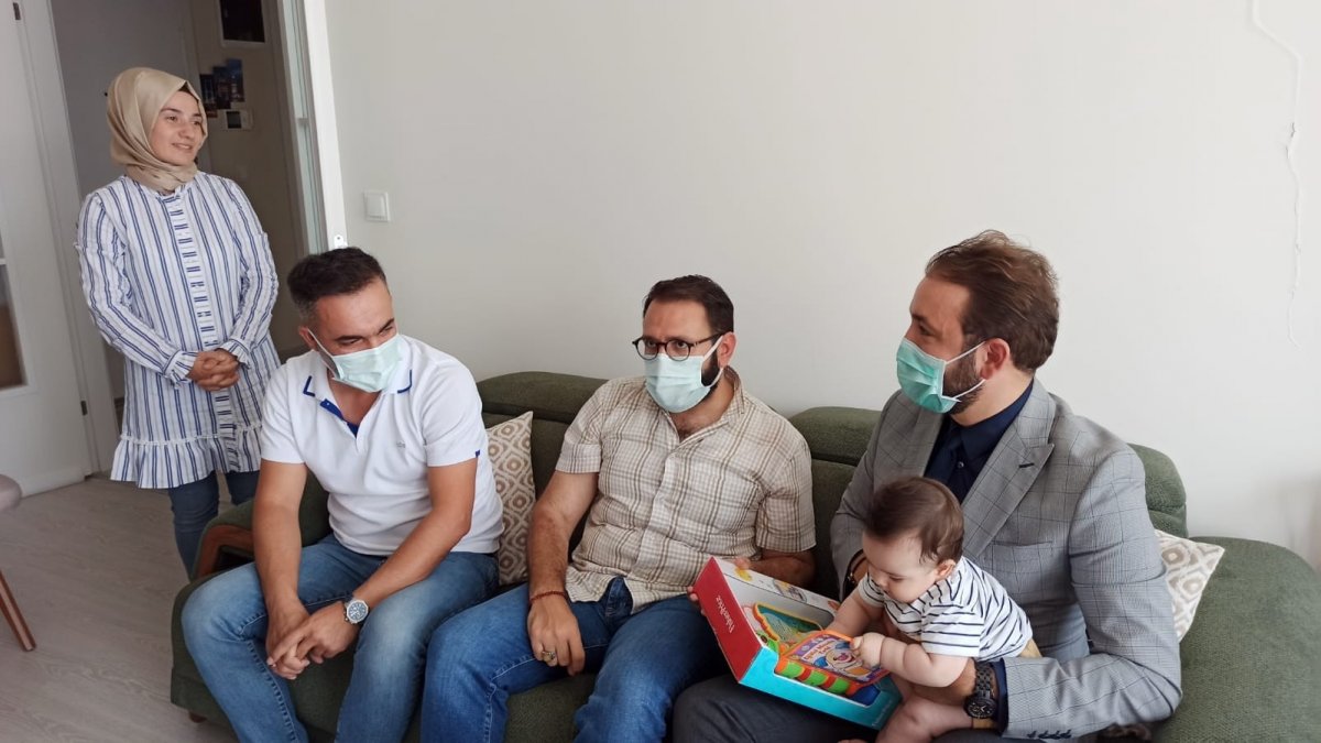 MİMDER'den SMA hastası Eyüp Çınar'a destek