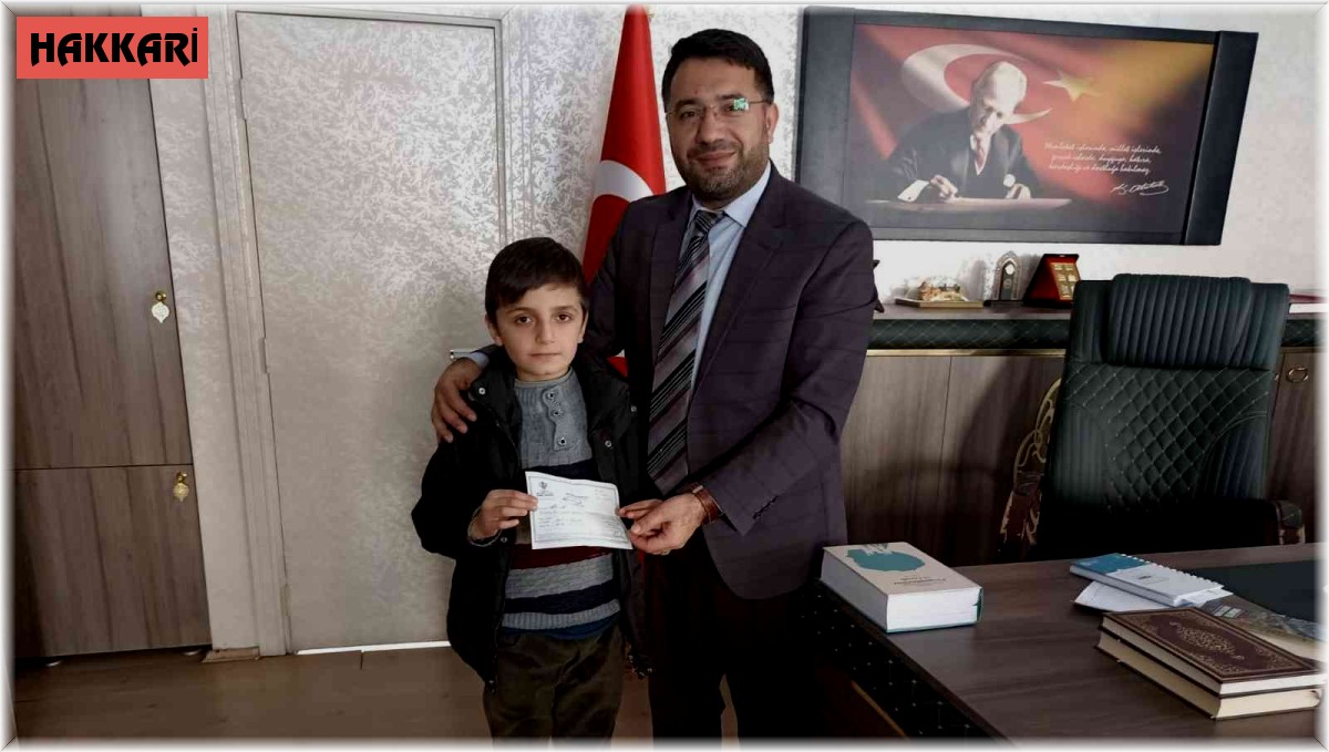 Minik Berşan'dan örnek davranış