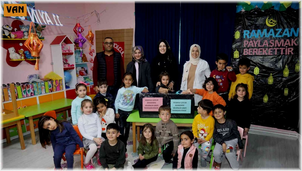 Minik ellerin hazırladığı yardım kolileri ihtiyaç sahiplerine ulaştırıldı