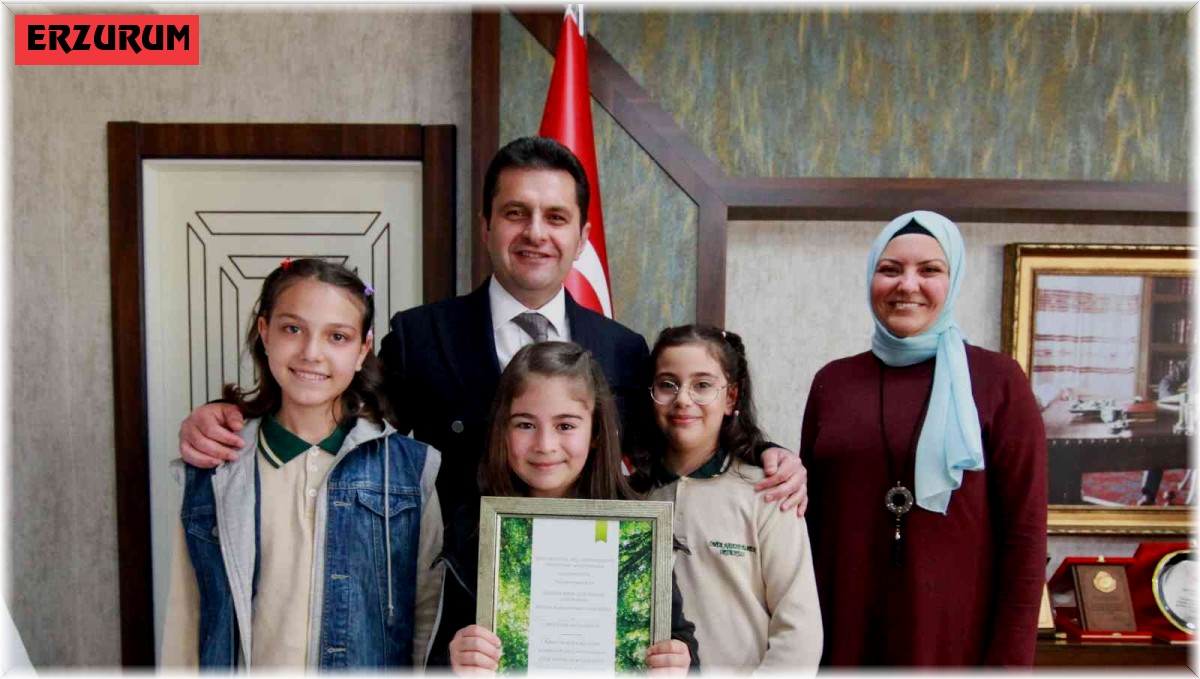 Minik iklim elçilerinden farkındalık eylemi