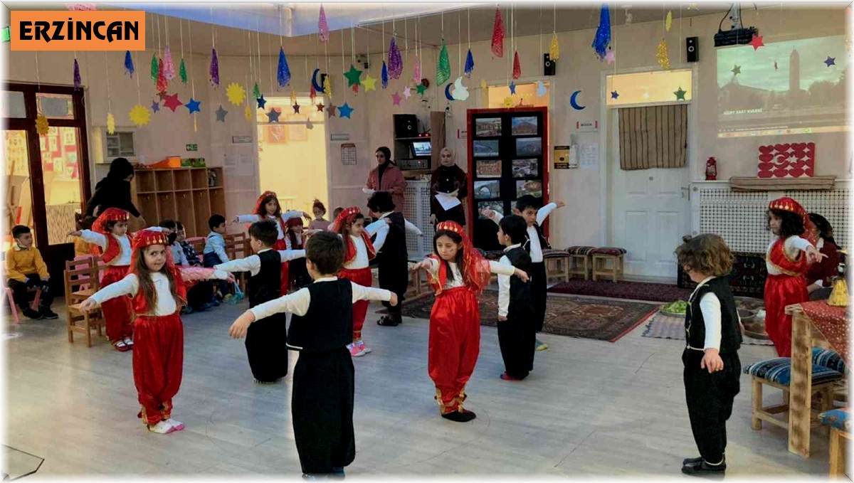 Minik öğrenciler gelenek ve görenekleri yaşayarak öğreniyor