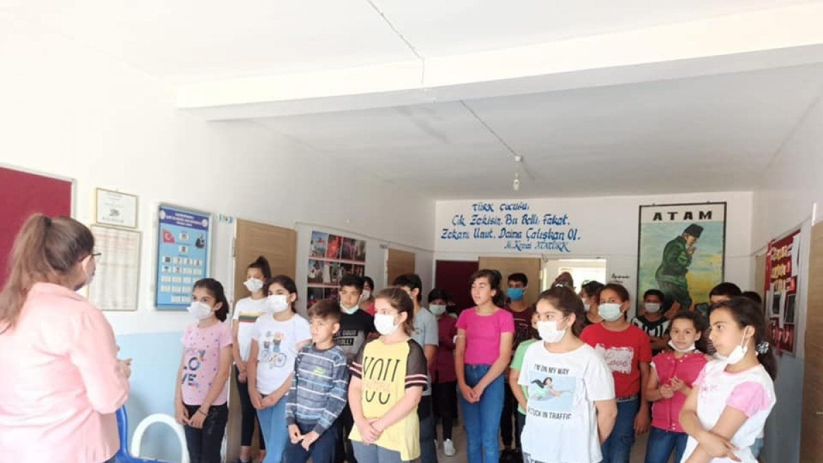 Minik yüreklere doğa eğitimi verildi