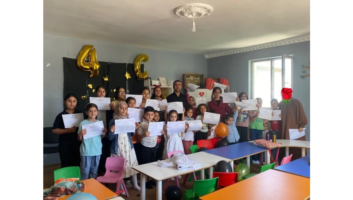 Minikler kur'an sevincini yaşadı