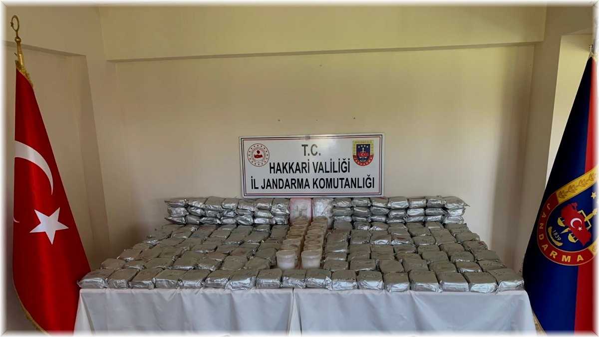 MİT ve jandarmanın ortak operasyonunda 189 kilo uyuşturucu ele geçirildi