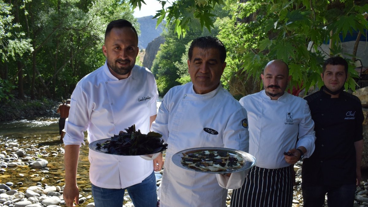 Mor reyhan sosu İtalya'nın meşhur sosu 'pesto'ya rakip oldu