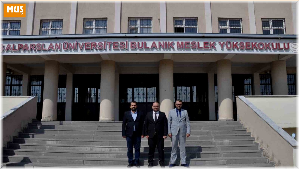 MŞÜ Rektörü Alican, Bulanık MYO'da incelemede bulundu