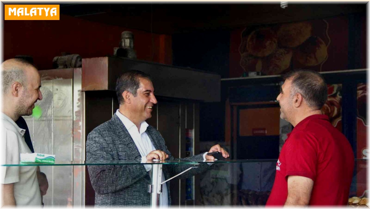 MTSO Başkan adayı Baştürk'ten esnaf ziyareti