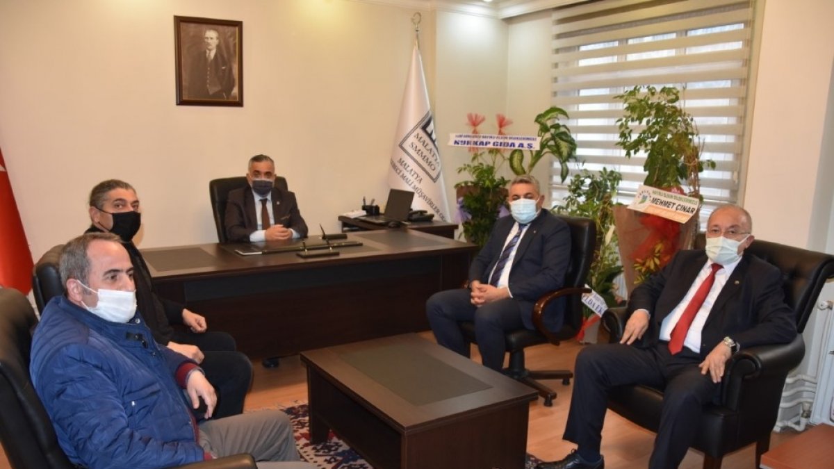 MTSO Başkanı Sadıkoğlu'ndan Böke'ye hayırlı olsun ziyareti
