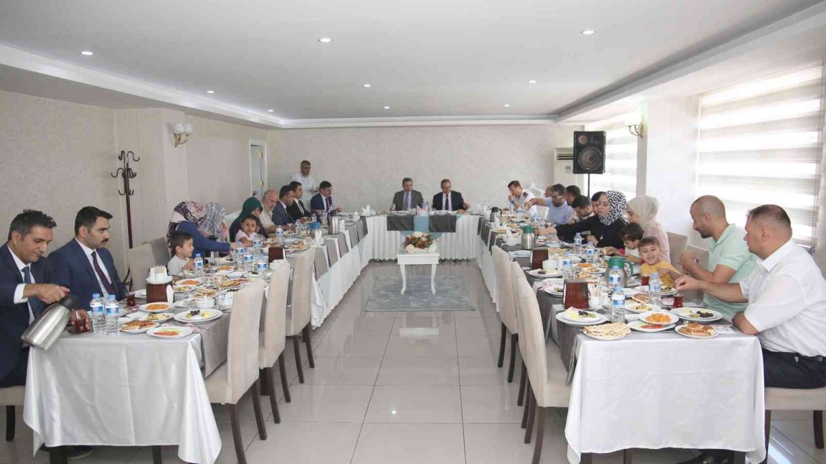 Müdür Dağdeviren şehit ve gazi ailelerini unutmadı