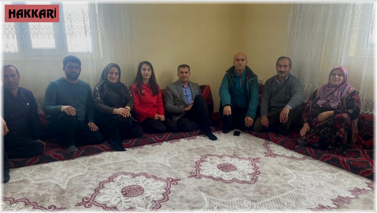 Müdür Yıldırım'dan milli sporcuya ziyaret